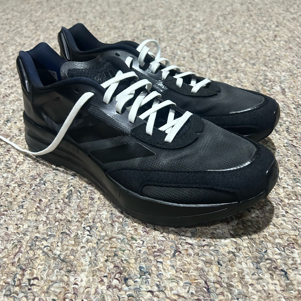 Adidas Men's Boston 10 Custom Black Paintjob Size 12